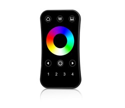 INTELLIGENT ARLIGHT Пульт SMART-801-52-4G-1SC-RGBW Black (3V, 2.4G) (IARL, IP20 Пластик, 5 лет) 061107