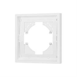 Рамка пластиковая FRM-TENDO-PL-1-WH (Arlight, -) 053835