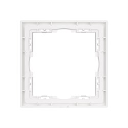 Рамка пластиковая FRM-NOBE-SFPL-1-WH (Arlight, -) 054211