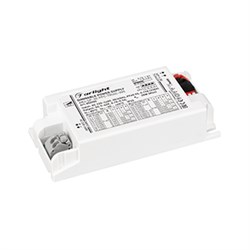Блок питания ARJ-SP-30-PFC-TRIAC-INS (30W, 9-42V, 0.15-0.9A) (Arlight, IP20 Пластик, 5 лет) 053904