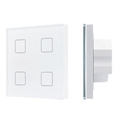 INTELLIGENT ARLIGHT Сенсорная панель DALI-301-11-IN White (BUS/24V, Backlight) (IARL, IP20 Пластик, 5 лет) 046574