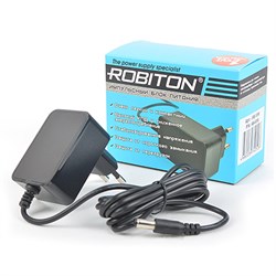 Адаптер/блок питания ROBITON IR5-10W 5,5x2,5/12 (+) 15695