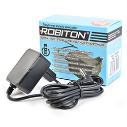 Адаптер/блок питания ROBITON ID6-500S угловой 5,5x2,1/15 (-) 15693