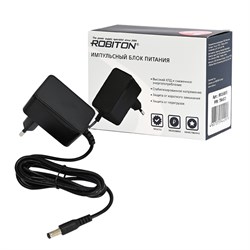 Адаптер/блок питания ROBITON IR12-500S 5,5х2,1/12 (-) 14932