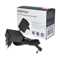 Адаптер/блок питания ROBITON IR9-500S угловой 5,5х2,5/12 14939