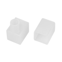 Заглушка MOONLIGHT-CAP-10x10mm-BOTTOM-S-SET (Arlight, Силикон) 055651
