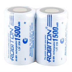 Аккумулятор ROBITON 1500MH2/3A-2 SR2(в упаковке 2шт) 13800-1