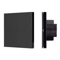 INTELLIGENT ARLIGHT Кнопочная панель SMART DALI-301-22-4K-D2-IN Black (BUS, Frameless) (IARL, IP20 Пластик, 5 лет) 060976