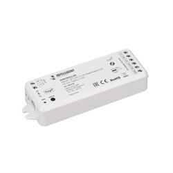 INTELLIGENT ARLIGHT Контроллер SMART-SPI-302-72-2G-RGB/RGBW-SUF (12-24V, ZigBee, 2.4G) (IARL, IP20 Пластик, 5 лет) 054178
