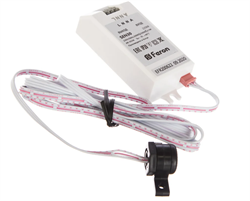Датчик движения 230V 500W 5-8см 30° белый  с 1.5м кабелем SEN30, артикул 22068 Feron 22068