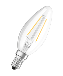 Свеча FIL LSCL B75   6W/840   230V CL     E14  800lm  -   прозр FILLED OSRAM 4058075684843