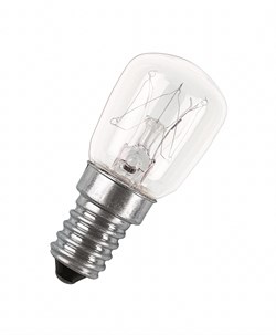 Лампа SPC.T26/57 CL 25W 230V E14  (холодильник прозрачная d=26 l=57) -   OSRAM 4050300309637