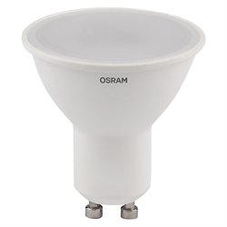 Лампа светодиодная OSRAM LED Star PAR16, 700лм, 7Вт, 6500К, холодный свет, GU10, софит, матовая 4058075481558