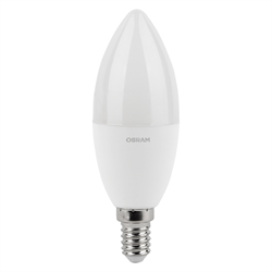 Свеча LV CLB 75 10SW/865 220-240V FR  E14 800lm  240* 15000h   OSRAM LED-лампа 4058075579262