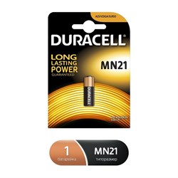 Батарейки DURACELL MN21 BL1  (блистер 1шт) 5000394011212 - фото 19316