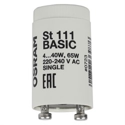 Стартер OSRAM / СМОЛЕНСК инд упак ST 111  4-65W 220-240V (25x40)-  4008321364876