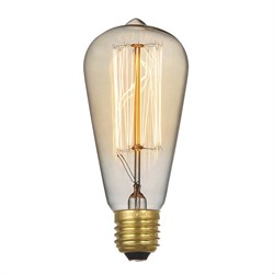 Лампа FL-LED Vintage ST64 10W E27 2200К 220V 1000Лм 64*140 мм FOTON_LIGHTING  - 609199 - фото 20625