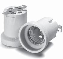 Патрон 12811 VS   Е40 на планке (с предохр-лем лампы) 108375.01 - фото 20651