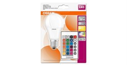 LED лампа ST CLAS A  60 FR 9 W/2700 RGBW E27  +ПУЛЬТ-   OSRAM 4058075045675 - фото 21057