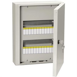 Щит распределительный навесной ЩРн-24з IP54 с замком У2 (MKM11-N-24-54-Z) MKM11-N-24-54-Z - фото 21192