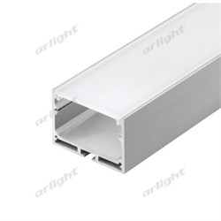 Профиль с экраном SL-LINE-4932-2500 ANOD+OPAL (Arlight, Алюминий) 020465 - фото 21344