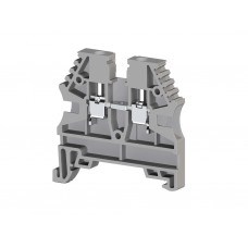 Klemsan, 304120, Клеммник на DIN-рейку 2,5мм.кв. (серый) AVK2,5 00000001040 - фото 21696