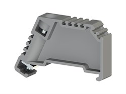 Klemsan, 495049, Упор на DIN-рейку MR35, с винтом, (серый); KD 3 00000001042 - фото 21701