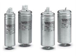 Конденсатор 45 µF 250V   VS 40X103 B Alu Wago / BJB, M8 + N&W 536393 - фото 21726