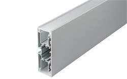 Профиль с экраном S2-WALL-X2-H128-2500 ANOD+OPAL (arlight, Алюминий) 021179 - фото 21810