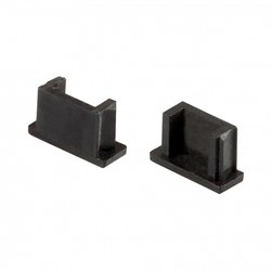 Заглушка для MIC черная глухая (arlight, Пластик) 020919 - фото 21941