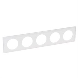 Рамка - Программа Celiane - 5 постов - Белый глянец 066630 - фото 22035