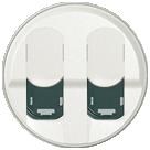 Celiane ЛП роз. 2хRJ45 бел 068252 - фото 22072