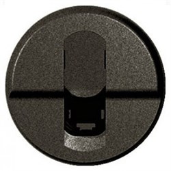 Лицевая панель - Программа Celiane - розетка RJ 45 UTP/FTP Кат. № 0 673 44/45 - графит 067951 - фото 22118