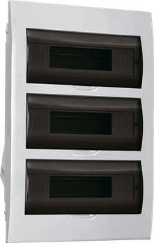 Бокс ЩРВ-П-36 модулей встр. пластик IP40 ИЭК (503*342*102)мм MKP12-V-36-40-05 - фото 22204