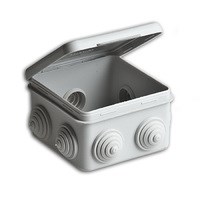 Тусо.Коробка расп. для о/п, 85х85х40мм , 6вводов, IP54, упак.72 шт. 67040м - фото 22262