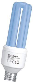 Лампа SYLVANIA  MINILYNX 20W E27/BL368  E27  (355-385nm) (в ловушки для насекомых) - 0025706 - фото 22317
