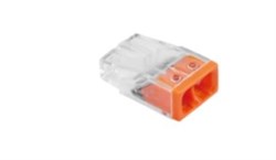 SL 2273-242 (CM-2273-2P 200шт в уп.) 2х2,5 мм2, аналог WAGO - клемма универсальная строительно-монтажная 2000000800813 - фото 22371