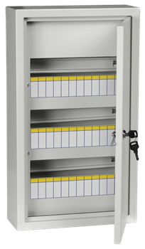 Корпус металлический ЩРн-36з-1 36 УХЛ3 IP31 ИЕК (540*310*120.0 мм) MKM14-N-36-31-Z - фото 22477