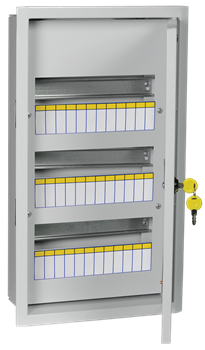 Корпус металлический ЩРв-36з-3 36 УХЛ3 IP31 TREND  ИЕК (540*310*120)мм MKM14-V-36-30-T - фото 22478