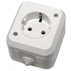 Розетка  (з) накладная Мakel Nemli Yer 18308 - фото 23109