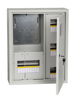 Корпус металлический ЩУРн-3/18зо-1 36 УХЛ3 IP31 IEK MKM32-N-18-31-ZO - фото 23170