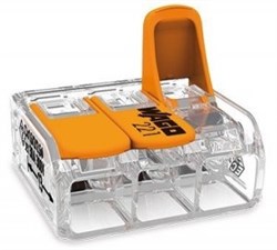 Клемма 3-проводная 0.5-6мм2 221-613 Wago 221-613 - фото 23238