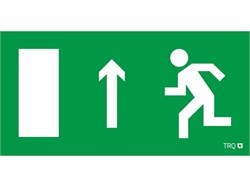 ПЭУ 093 указатель Выход прямо левосторонний (130х260) URAN/ANTARES 2502001730 - фото 23318