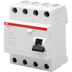 Выключатель дифференциального тока (УЗО) 4п 40А 300 мА FH204 АС (FH204 AC-40/0,3) 2CSF204003R3400 - фото 23340