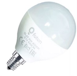 Лампа FL-LED GL45  9W E14 2700К 220V 840Лм 45*80мм FOTON_LIGHTING  -    шарик 610300/610331 - фото 23442