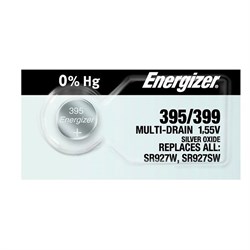 Батарейки серебряно-цинковые ENERGIZER Silver Oxide SR395-399 BL1 - (блистер 1шт) 7638900253078 - фото 23961