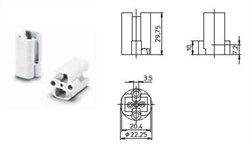 Патрон 526018   G8,5 для ГРЛ керамический, Т300 33650 - фото 24132