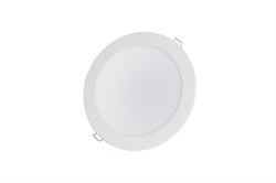 Встраиваемый светодиодный светильник LIGA  32W 230V 4000K 90гр. D=230мм (d=180-210мм) 3200Лм PF-0.9, IP54 -   DL-2000000827827 - фото 24248