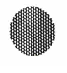 Решетка антибликовая Honey Comb для светильников VANS mini, ø95 черный TL-2000000797380 - фото 24627