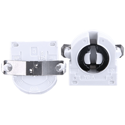 Ecola base G13 патрон торцевой поворотный с защелками и прижимной пружиной (1 из уп. по  10) AD13LWPAY - фото 24689